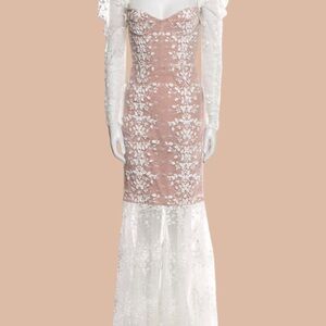 Authentic Bronx and Banco Megan Wedding Gown in Size XS Only worn once